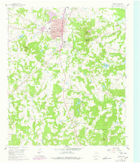 Gilmer 1960 topographic map thumbnail