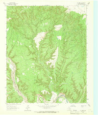 Gip Creek 1963 topographic map thumbnail