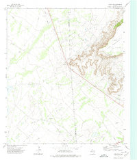 Girvin NE 1972 topographic map thumbnail