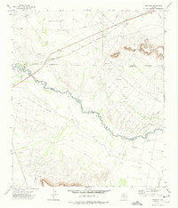 Girvin SE 1972 topographic map thumbnail
