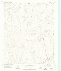 Glazier 1972 topographic map thumbnail