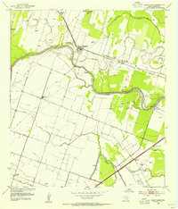 Glen Flora 1953 topographic map preview
