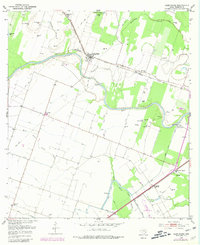 Glen Flora 1953 topographic map thumbnail