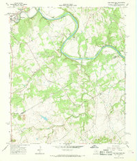 Glen Rose East 1967 topographic map thumbnail