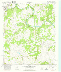 Glen Rose East 1967 topographic map thumbnail