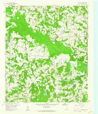Glenwood 1960 topographic map thumbnail