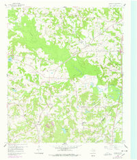 Glenwood 1960 topographic map thumbnail