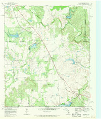 Goldsboro 1967 topographic map thumbnail