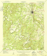 Goldthwaite 1950 topographic map thumbnail