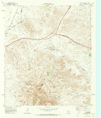 Gomez Peak 1970 topographic map thumbnail