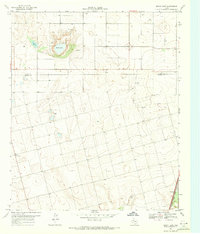 Gooch Lake 1969 topographic map thumbnail
