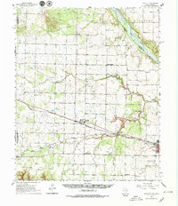 Goodlett 1960 topographic map thumbnail