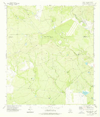 Goofy Lake 1974 topographic map thumbnail