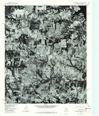 Gordonville SW 1976 topographic map thumbnail
