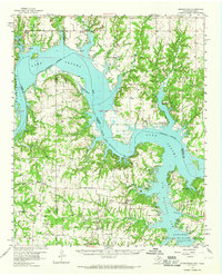 Gordonville 1958 topographic map thumbnail