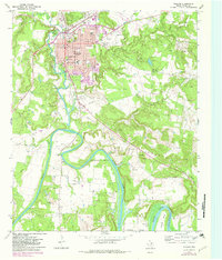 Graham 1967 topographic map preview