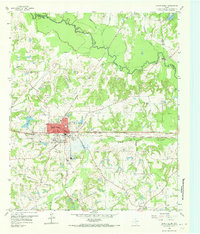 Grand Saline 1959 topographic map thumbnail