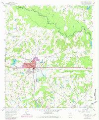Grand Saline 1959 topographic map thumbnail