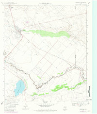 Grandfalls 1969 topographic map preview