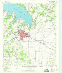 Grapevine 1959 topographic map preview