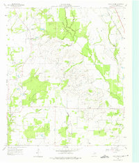 Grays Prairie 1960 topographic map thumbnail