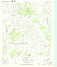 Grays Prairie 1960 topographic map thumbnail