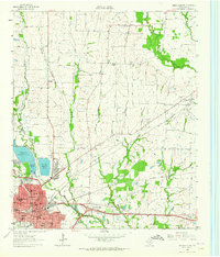 Greenville NE 1963 topographic map thumbnail