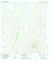 Cienega Mountains 1983 topographic map thumbnail