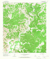 Circle Bluff 1964 topographic map thumbnail