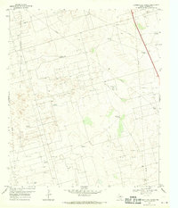 Clabber Hill Ranch 1968 topographic map thumbnail