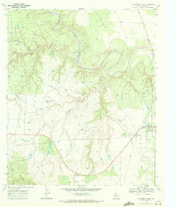 Clairemont West 1969 topographic map thumbnail