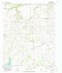 Clara 1972 topographic map thumbnail