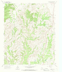 Clarendon SW 1963 topographic map thumbnail