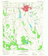 Clarksville 1964 topographic map thumbnail