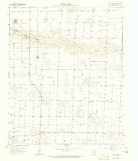 Clays Corner 1963 topographic map thumbnail