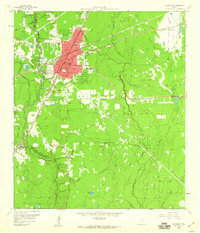 Cleveland 1958 topographic map thumbnail