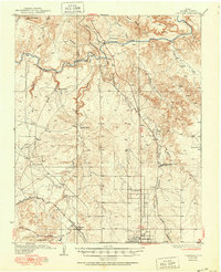 Cliffside 1936 topographic map thumbnail