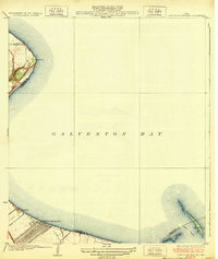 Clifton By The Sea 1932 topographic map thumbnail