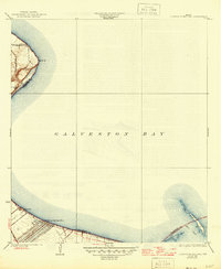 Clifton By The Sea 1932 topographic map thumbnail