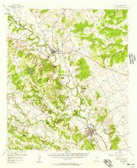 Clifton 1956 topographic map preview