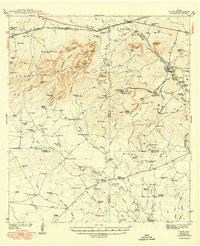 Cline 1949 topographic map thumbnail