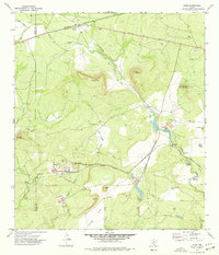 Cline 1974 topographic map thumbnail