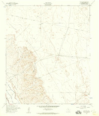 Clint NW 1955 topographic map thumbnail