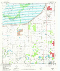 Clodine 1982 topographic map thumbnail