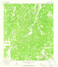 Coal Kiln Draw 1963 topographic map thumbnail