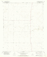 Coldwater East 1973 topographic map thumbnail