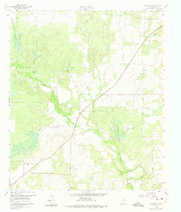 Coleman NE 1960 topographic map thumbnail