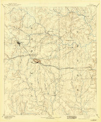 Coleman 1889 topographic map preview