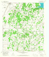 Colleyville 1959 topographic map thumbnail