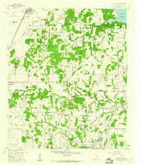 Colleyville 1959 topographic map thumbnail